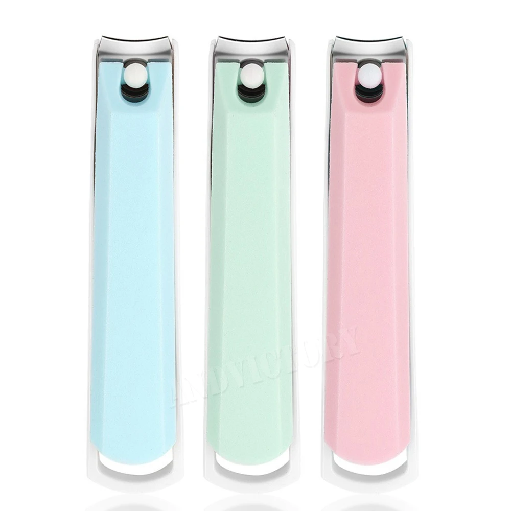 1 Uds cortaúñas cortador antisalpicaduras cortador de uñas tijeras accesorios herramientas de manicura profesional recortador para hombres y mujeres