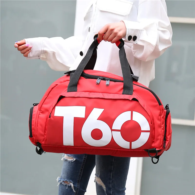 T60 Waterproof Fitness Gear Sports Bag Men Women Multifunctional Travel / Luggage Shoulder Handbag Fitness Training Backpacks