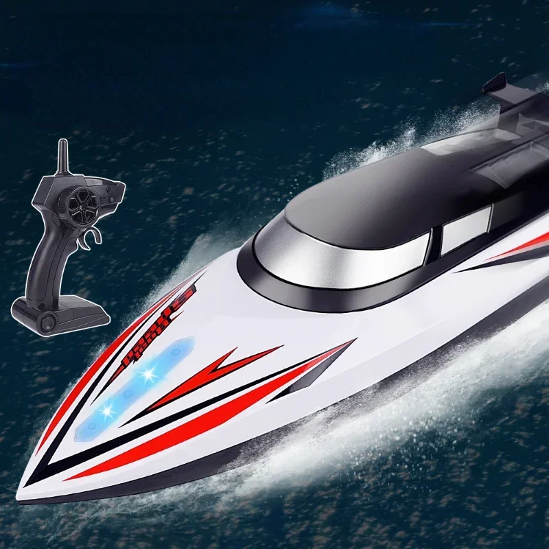 RH706 RC Boot 2,4 GHz 15-18 km/h High-Speed Fernbedienung Racing Schiff Wasser Schnellboot Kinder Modell Spielzeug für Jungen Yacht Geschenk