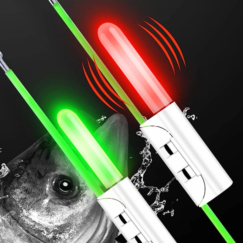 1PC Sharp End Fishing Electronic Rod Light Luminous Stick Flash CR425 Lithium Battery LED Removable Waterproof Night Tackle