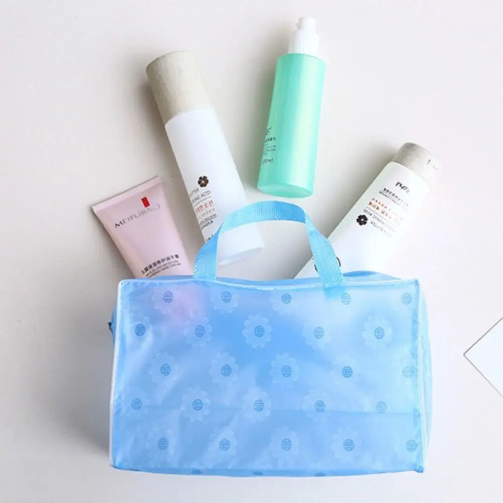 

1PC Waterproof Handbag Toothbrush Pouch Floral Storage Bag Make Up Bag Bathing Storage Bag Swimming Bags Travel Cosmetic Bag