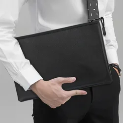 A4 Fireproof & Waterproof Document File Folder Portable Cash Pouch Money Bag Lipo Safe Bag Zipper Closure Protect 29 21cm