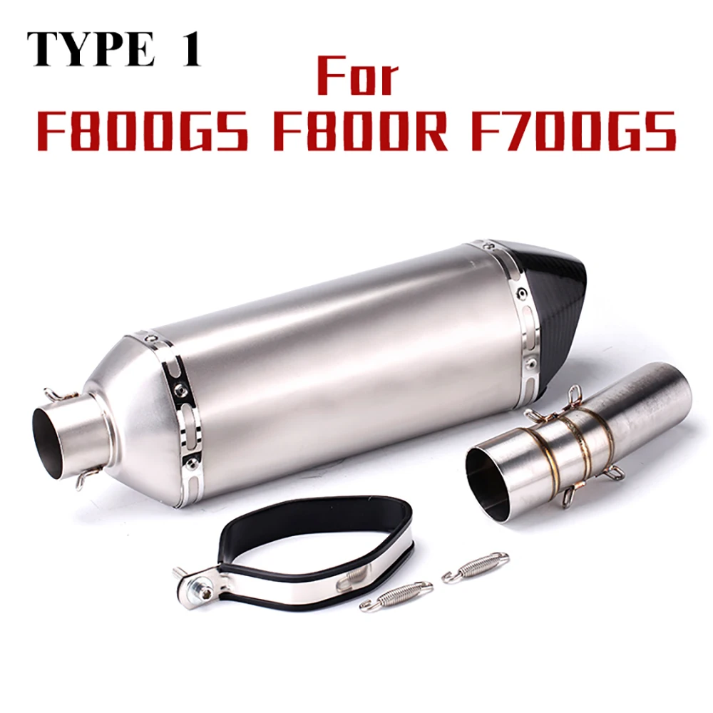 Tłumik motocyklowy SXLL F800 F700, oryginalne umiejscowienie, wyścigowa linia, system wydechowy o wysokiej wydajności.