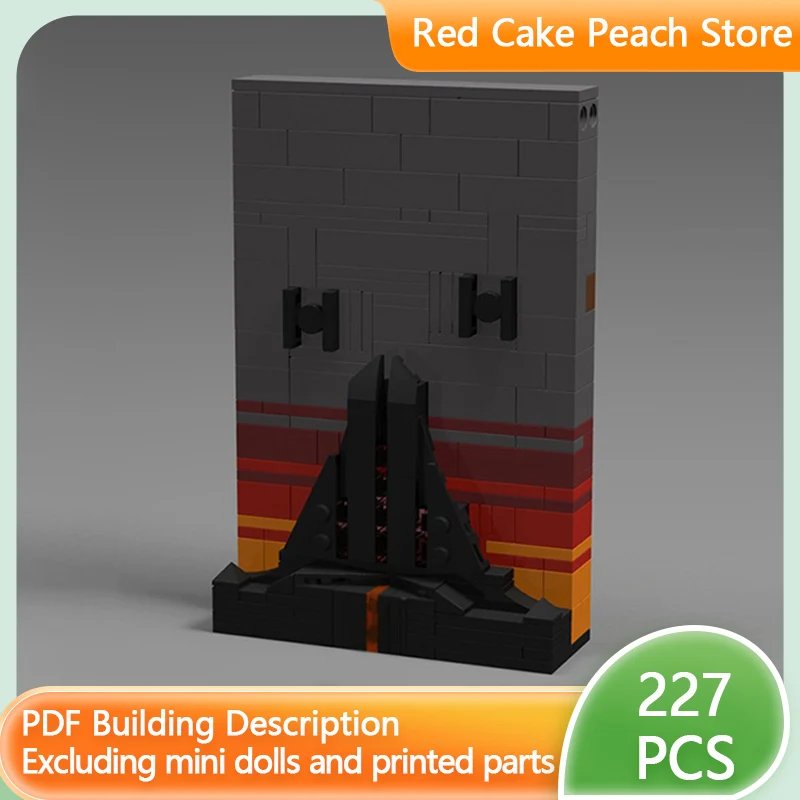 

Star Movies Model MOC Building Bricks Space Movie Ornaments Modular Technology Gifts Holiday Assemble Children Toys Suit