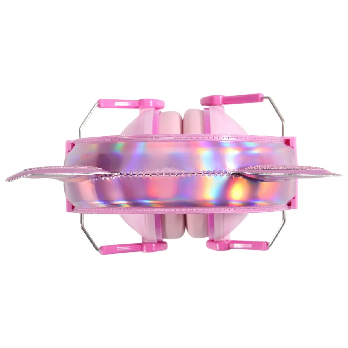 [N82R] Pink Cat Ears Kids Earmuffs Adjustable Anti-Noise Hearing Protector for Children for Study & Sleep Noise Cancelling