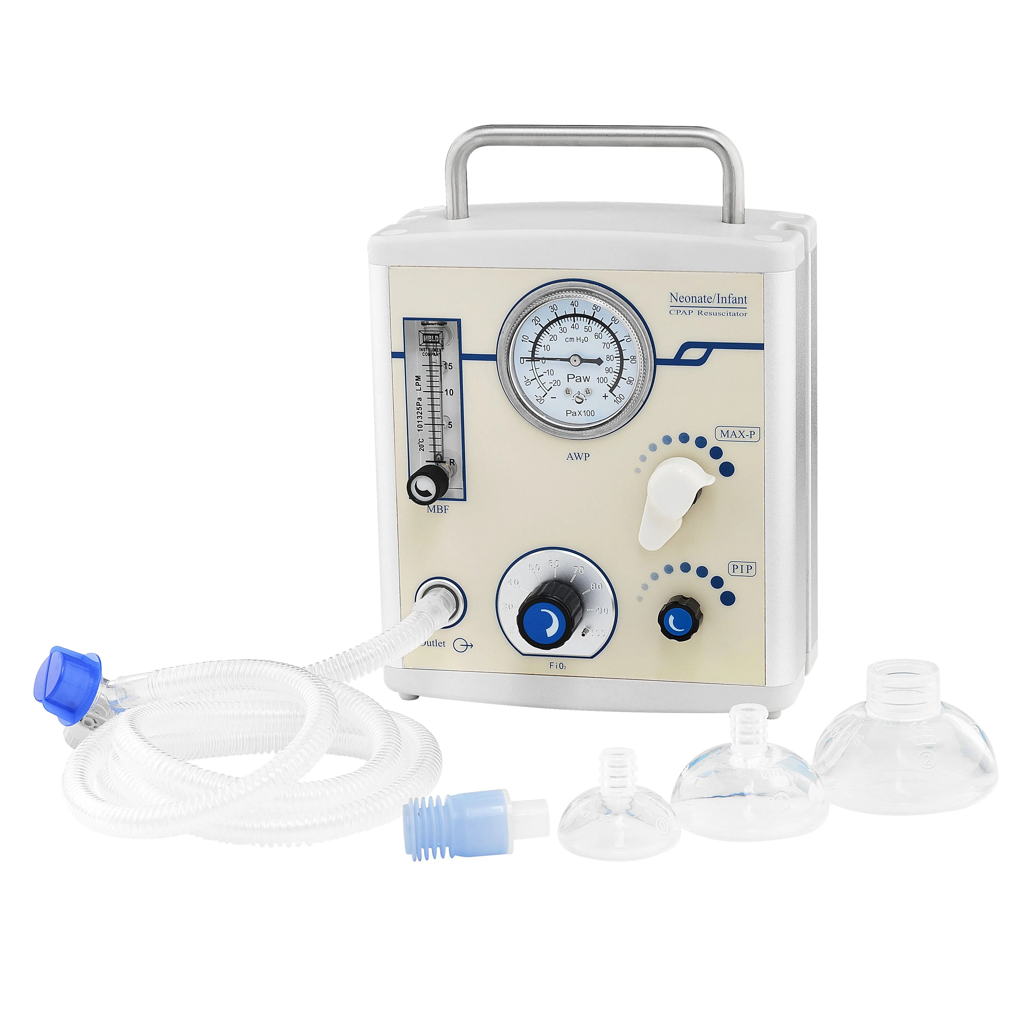 portable safety baby care neonatal resuscitation device t piece infant resuscitator