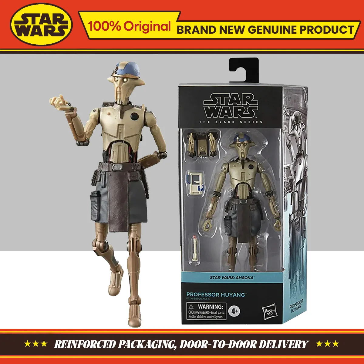 在庫あり-ハズブロ-スターウォーズ-ブラックシリーズ-ヒュヤン教授-15cm-アクションフィギュア-コレクション-オリジナルモデル-おもちゃ-飾り-ギフト