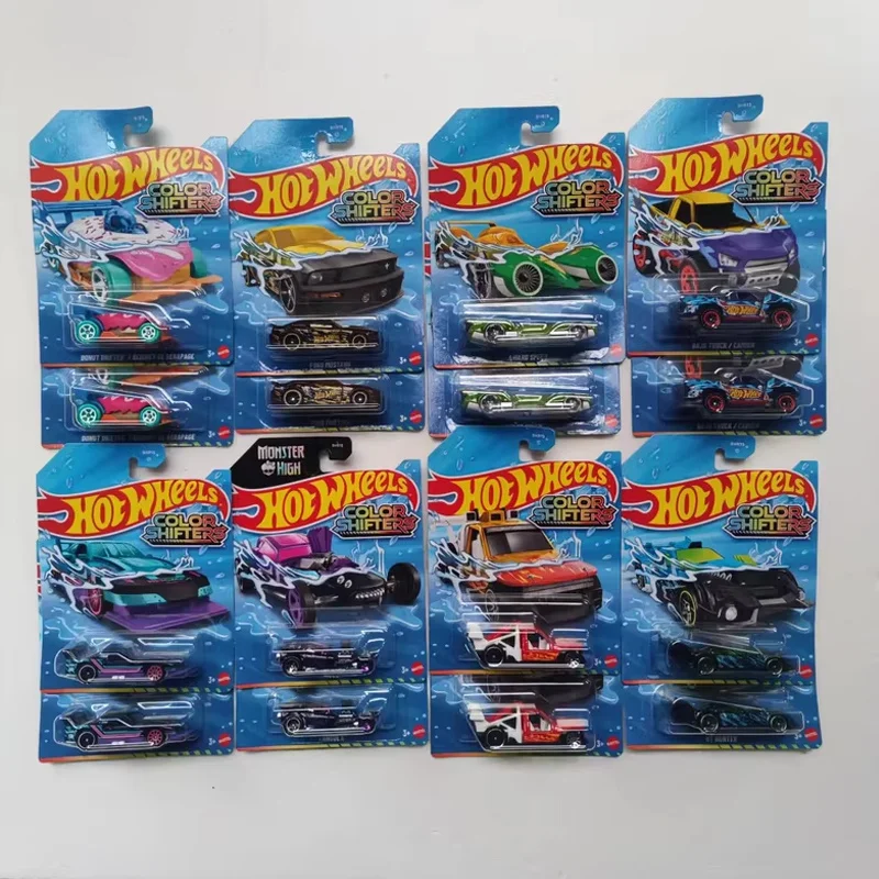 

В наличии оригинальные Hot Wheels Color Shifters 1:64 Модели автомобилей Bhr15 Donut Drifter Lolux Monster High Fangula Ford Mustang Camion