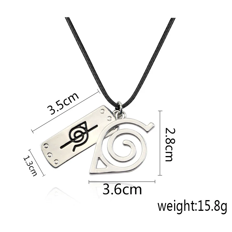 Akatsuki Red Cloud Alloy Pendant Necklace — product detail
