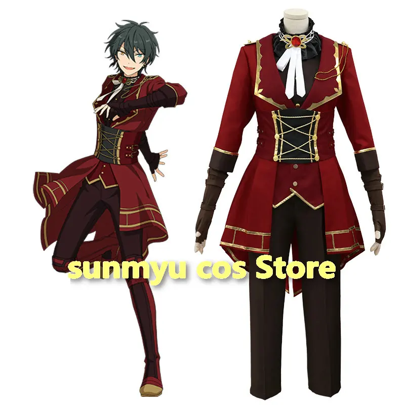 

Ensemble Stars Valkyrie Kagehira Mika Cosplay Costume Custom Size Red