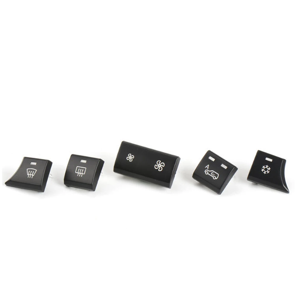 

Button Cover Car Switch 5Pcs set 61316972780 ABS PC Cover Replacement For Central Panel Switch Button Car Accessories