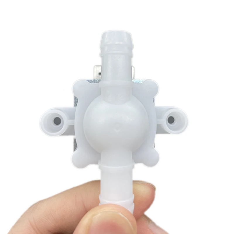 DC 12V 24V 220V Elektrisches Magnetventil Magnetisches normalerweise geschlossenes Druckmagnetventil Einlassventil Wasser Lufteinlass Durchflussschalter – Detail 7