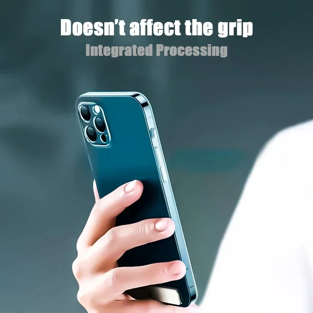 Universal Mobile Phone Holder Ultra-thin Metal Alloy Foldable Cellphone Support Desktop Bracket Phone Accessory