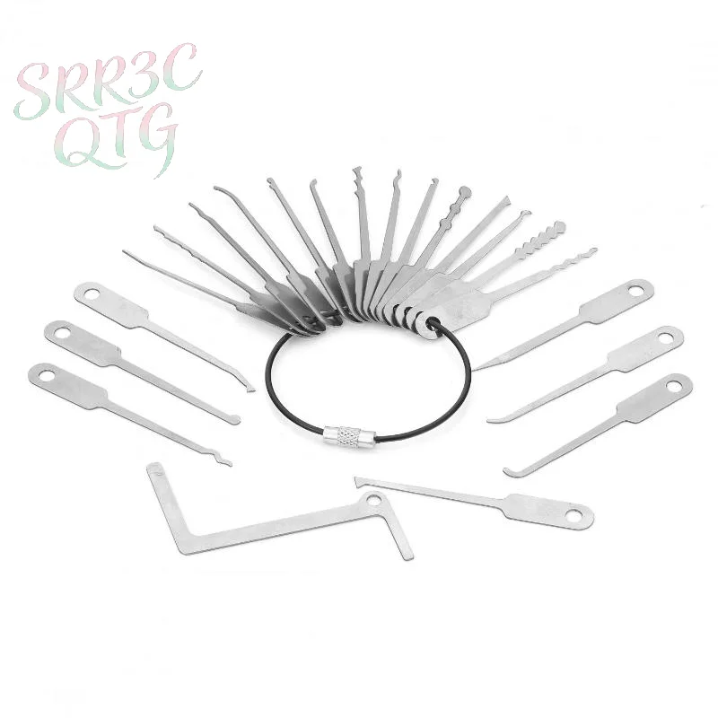 Hot Sale 21-in-1 Set Pro Tools Universal Padlock Repair Kit Portable Metal Daily Lock Maintenance