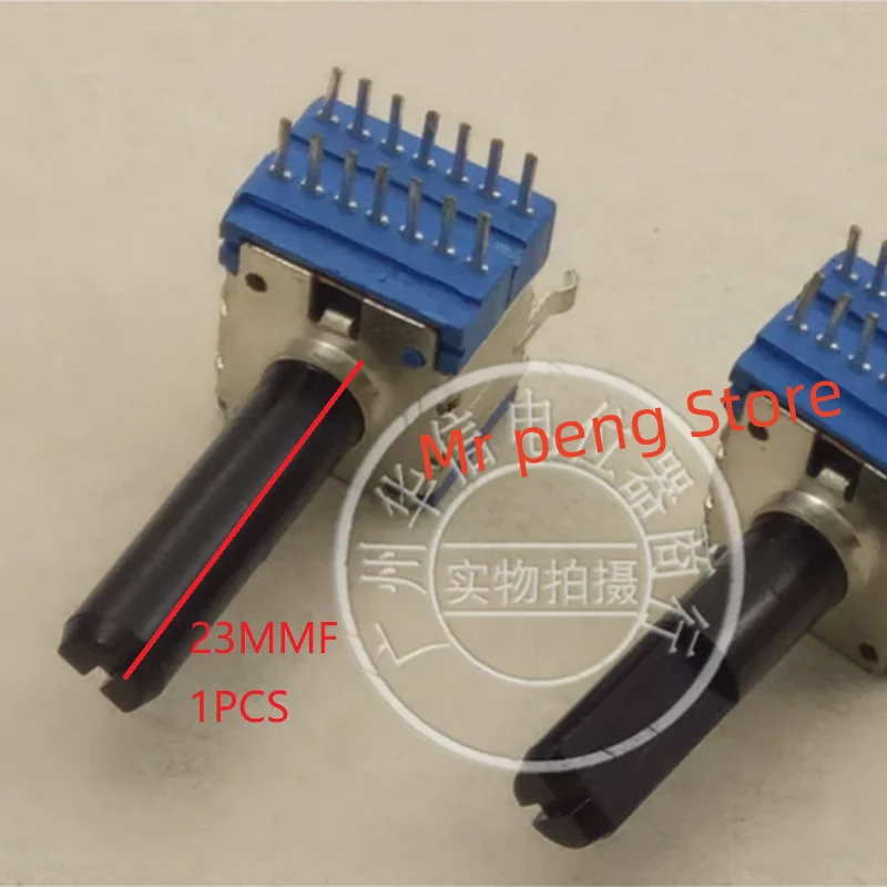 

1pcs for B100K F30 RK14 horizontal quadruple potentiometer handle length 23MMF 14 pins