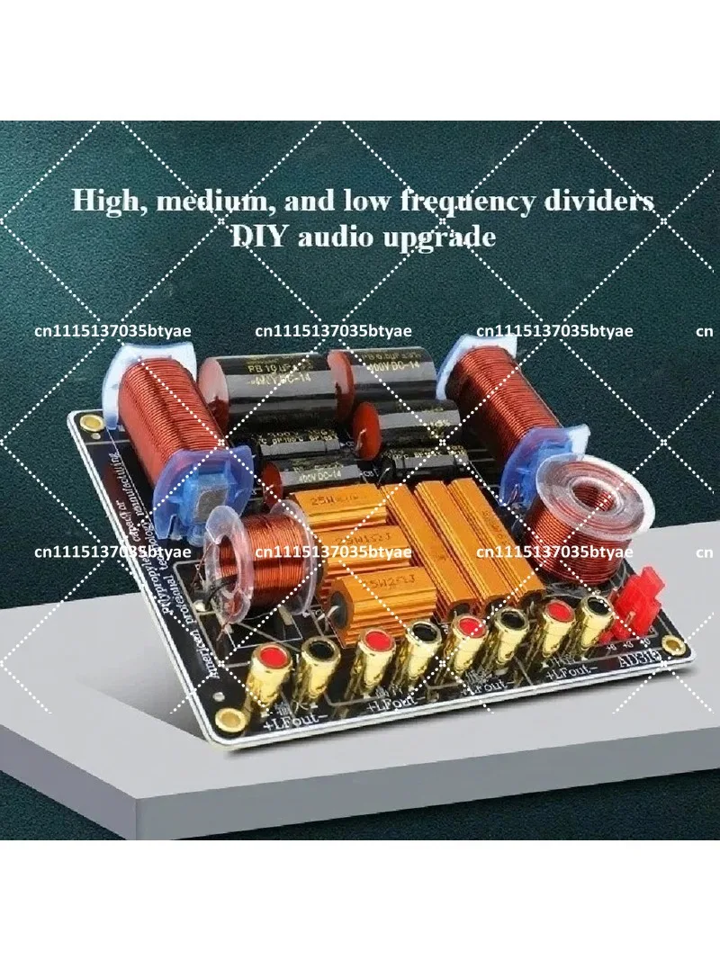 High-End Bookshelf Speakers HiFi Home Audio Frequency Dividers for Stereo Sound