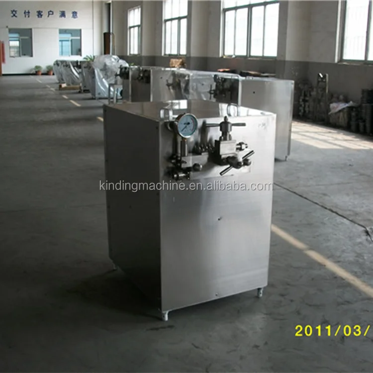 High pressure dairy milk pasteurizer milk homogenization machine