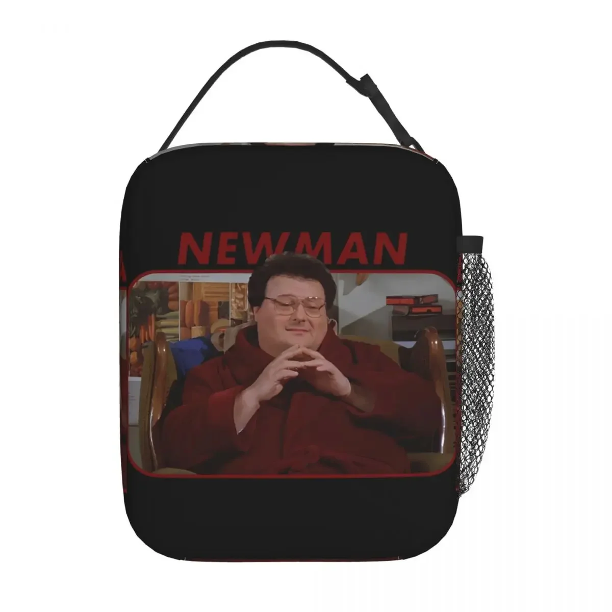 Insulated Lunch Boxes Newman George Costanza Seinfeld Merch Funny TV Storage Food Box Causal Thermal Cooler Bento Box For School