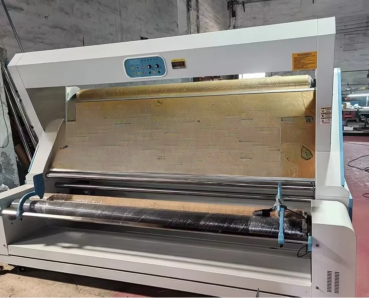 Máquina automática de inspeção de tecidos