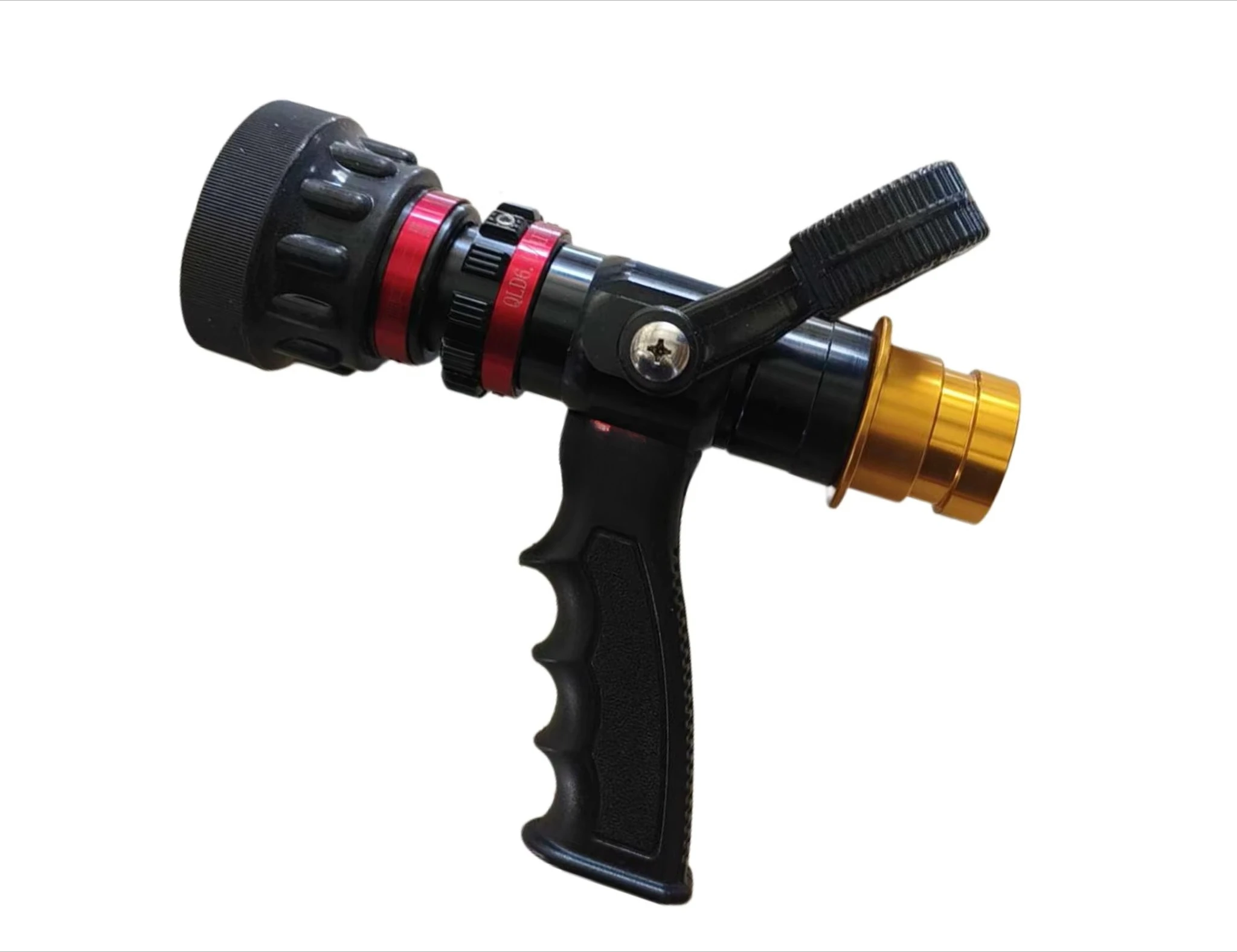 DC spray fire fighting multi-function flowering and scattering 1.5 inch forest fire water  nozzle 40 caliber