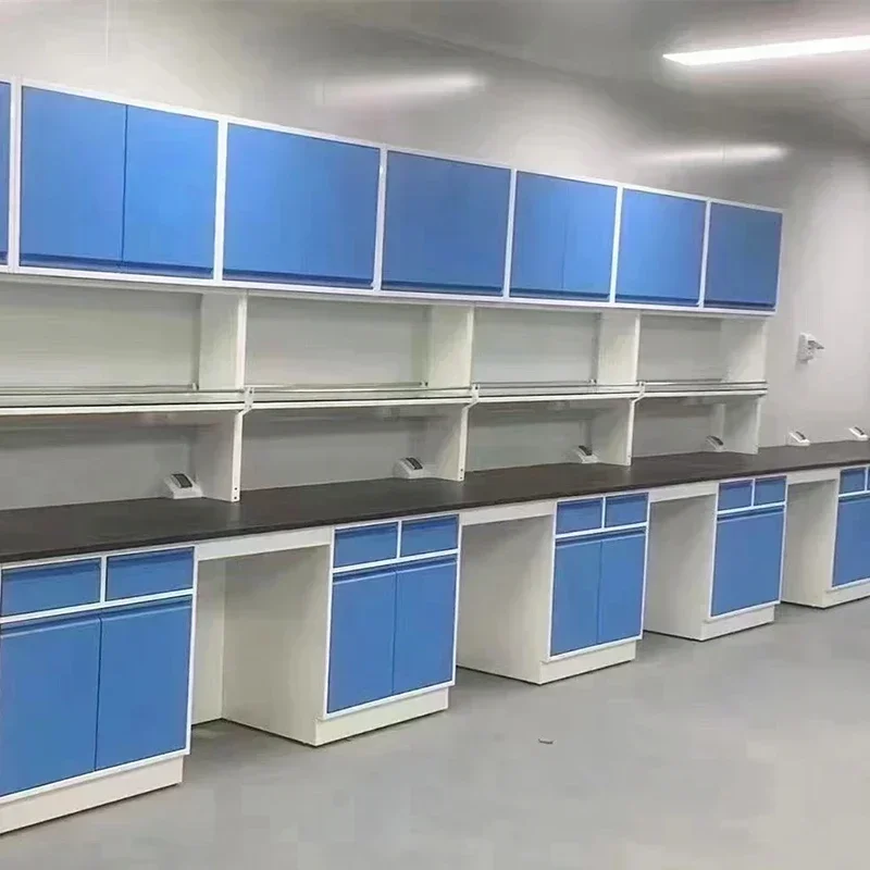 

Excellent Top QualityModern Excellent Stability Chemical Resistance Laboratory Steel Wall Work Bench For Pharmaceutical And Phys