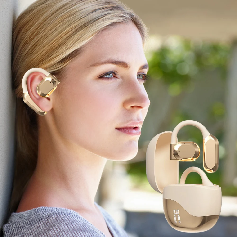 

144 Languages Intelligent Translate Earbuds Bluetooth-Compatible 5.4 AI Real Time Translation Earbuds Smart Voice Translator