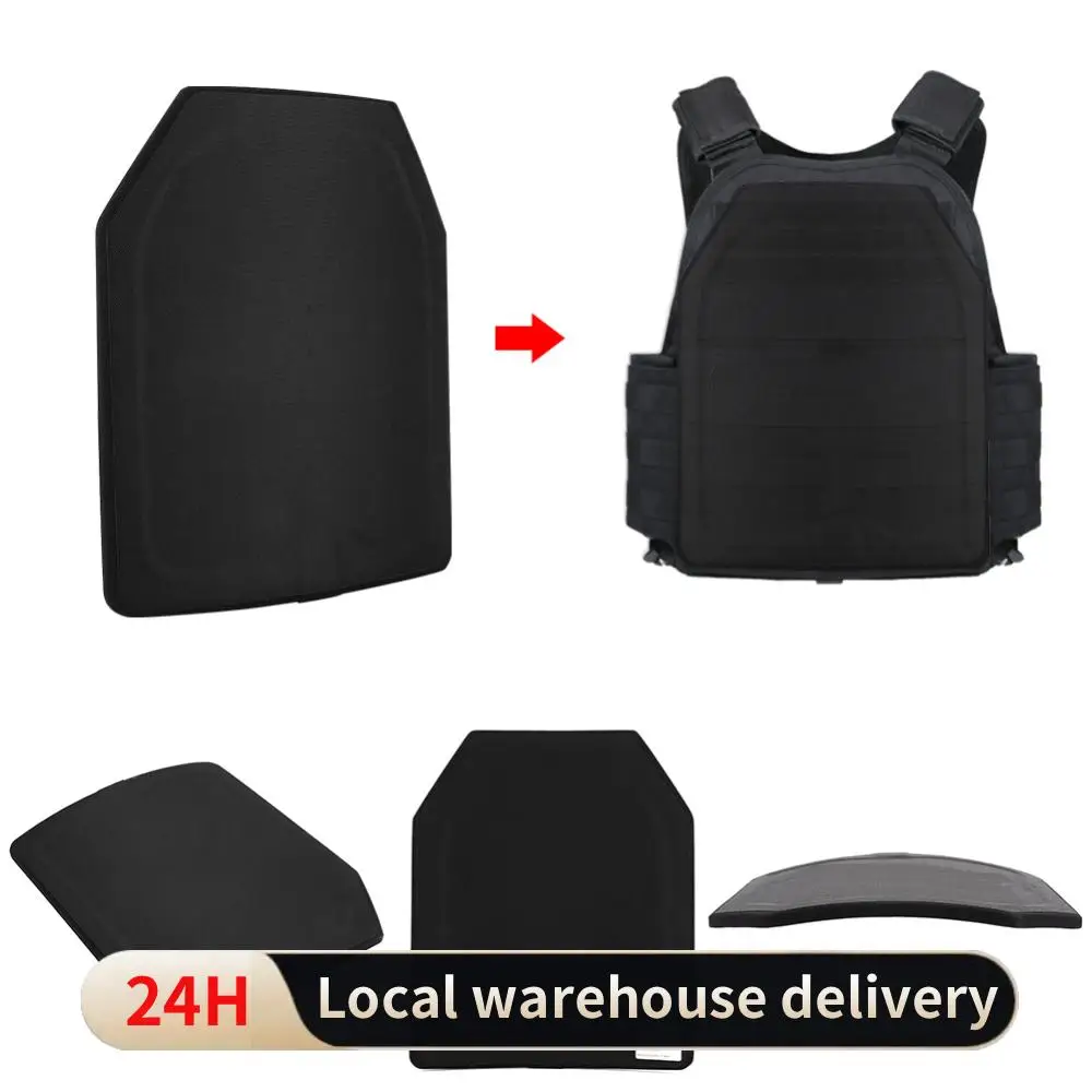 

1PCS Tactical Anti-Stab Shock Plate PE/Ceramic/EVA Vest Inner Liner Protective Plates for Plate Carrier Airsoft Soldier Gear New