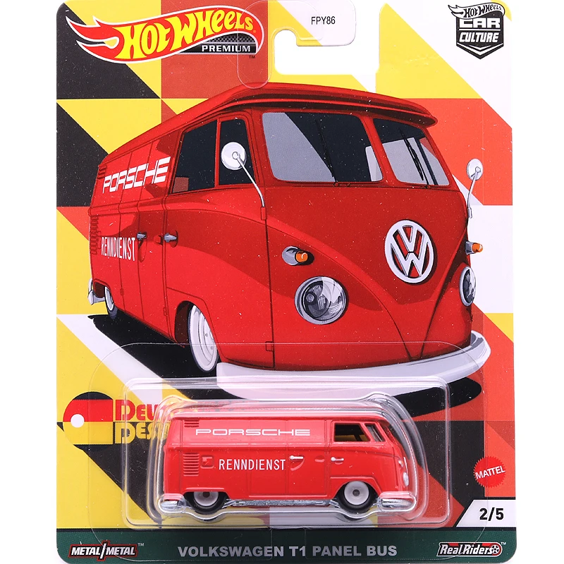 Original Hot Wheels Car Culture Deutschland Design Diecast 1/64 Metal Model Car Toy Collectible Kids Toys for Boys Alloy Gift