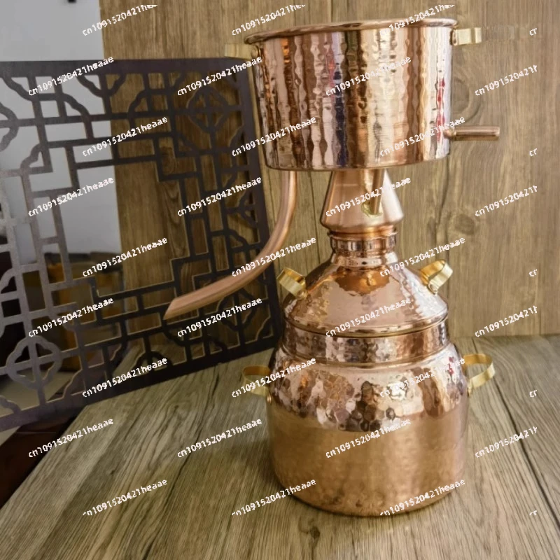 

Suitable for distillers small hydrosol distillers Essential oil refiners Ancient pure copper distillers purification equipment