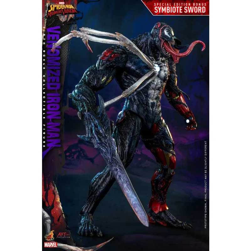 HEISSES SPIELZEUG Osoriginal 1\6 Mobile Puppe ACS 004 Animierter Spider Man: Maximal Venom Venom Iron Man Anime Actionfigur Modellspielzeug