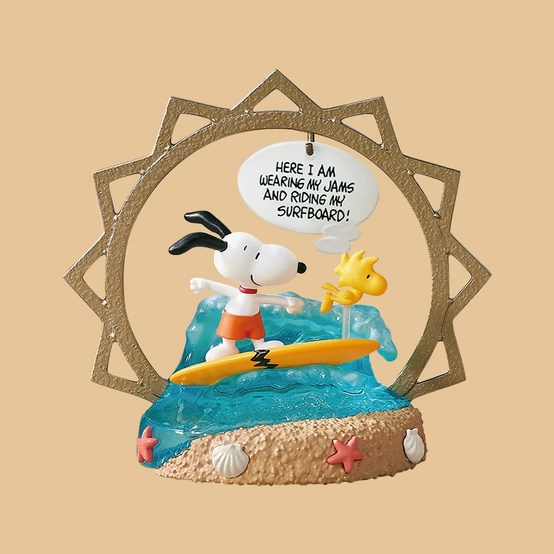 กรอบรูปสโนปปี้ ของแท้จากเรเมนท์ งานศิลปะน่ารักสไตล์พีนัทส์ ของตกแต่งผนัง ของสะสม ของตกแต่งโต๊ะทำงาน ของขวัญสำหรับแฟนๆ