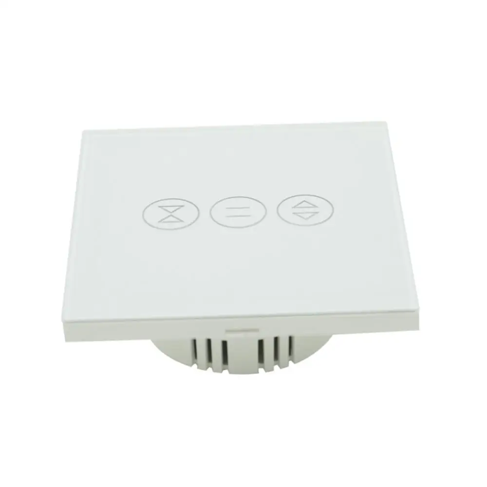 Wandpaneelschakelaar 100-240 V Led-achtergrondverlichting Wifi Smart Switch App-bediening Tuya Touch Gordijnschakelaar Smart Life Smart Home 10a