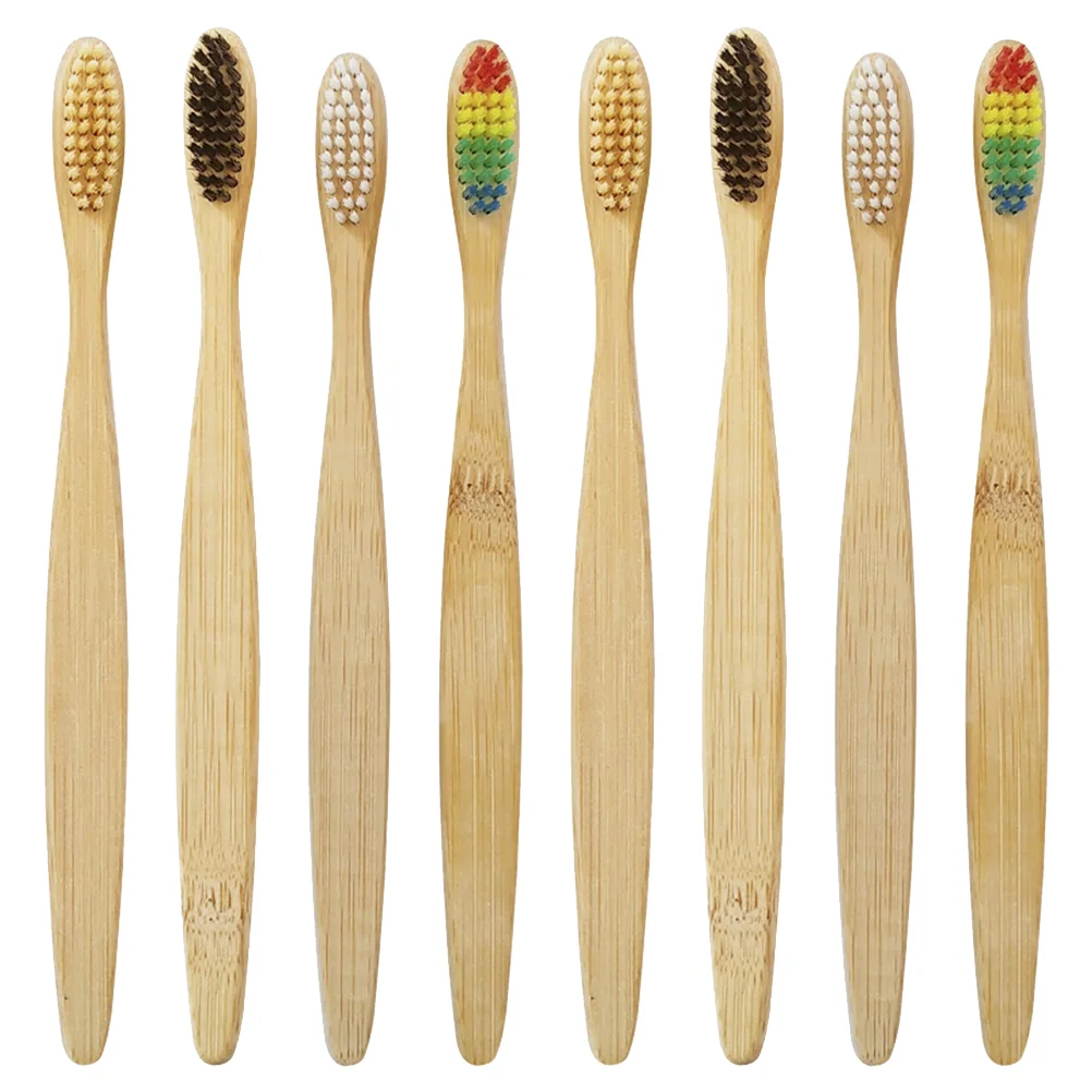 

Foldable Toothbrush Manual Toothbrushes Bristle Wooden Aldult Kids Travel Adults