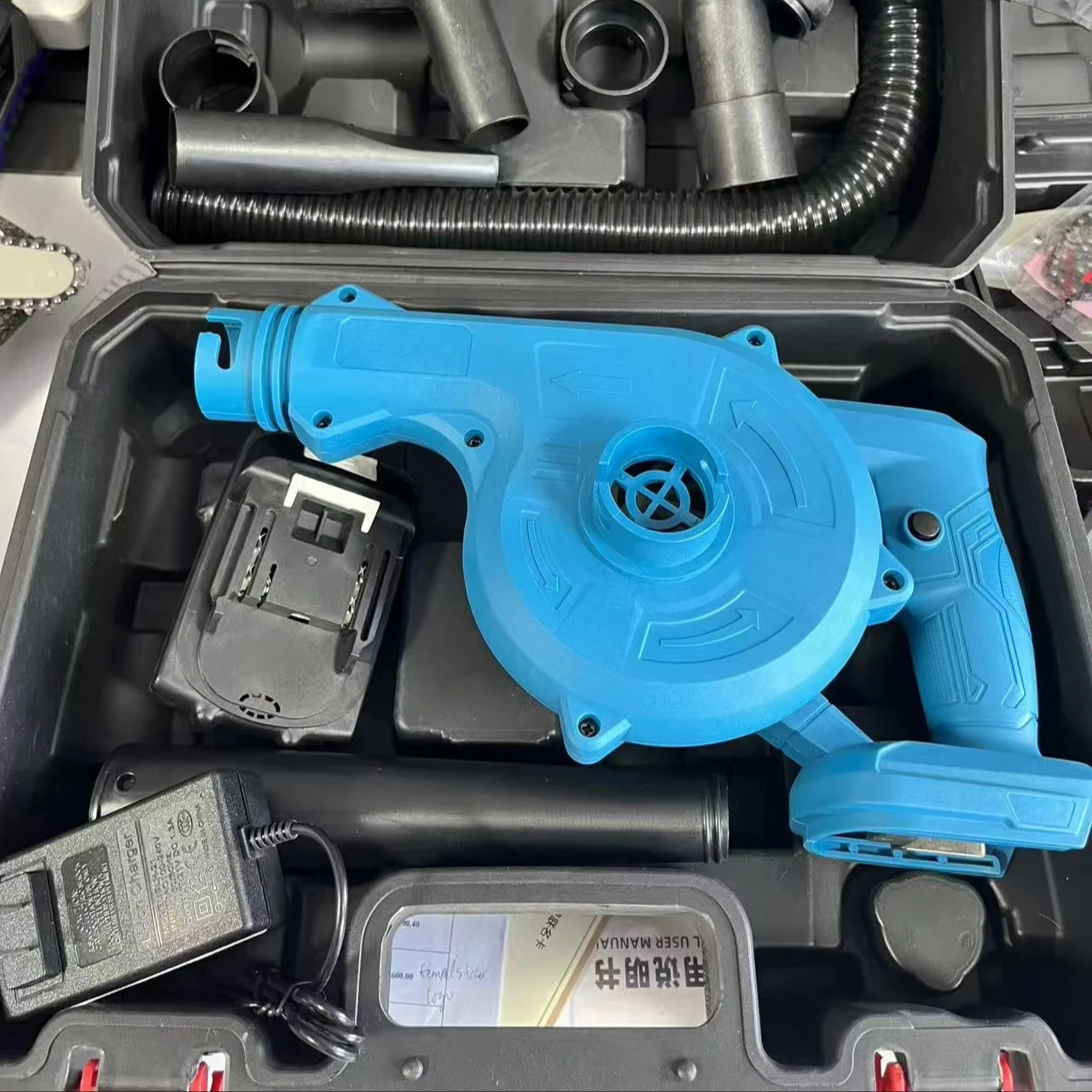 

Портативная промышленная воздуходувка 21В, беспроводная, высокомощная, на литий-ионном аккумуляторе, для уборки листьев