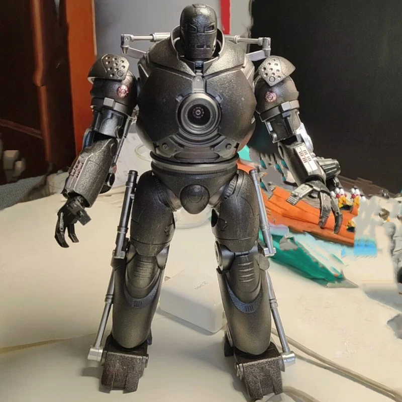 Action Figure di Iron Man, Modello in Scala da Collezione, Statua dell'Armatura di Obadiah Stane, Decorazione da Scrivania, Miglior Regalo di Compleanno, Disponibile