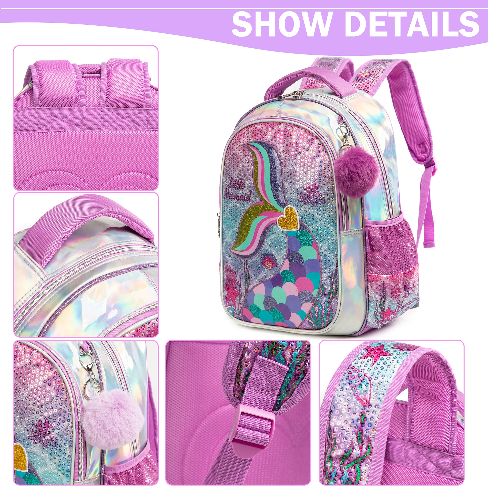 Backpack for Girls 16\