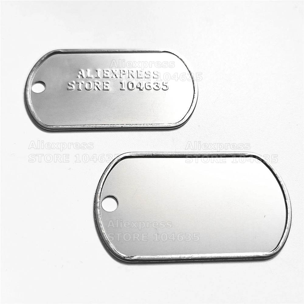 Targhetta per cani personalizzata in acciaio inossidabile con targhetta per cani in acciaio inossidabile da 100 pezzi/logo