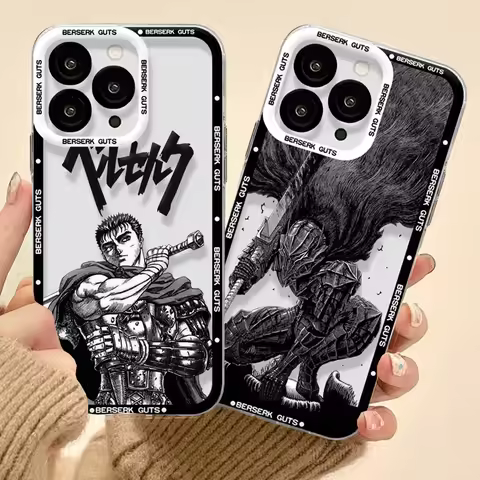 Phone Case For Motorola Moto Edge 40 Pro G53 G30 G32 G73 G72 G71 G22 G52 G60 G60S G9 Play Plus Fundas Soft Berserk Guts