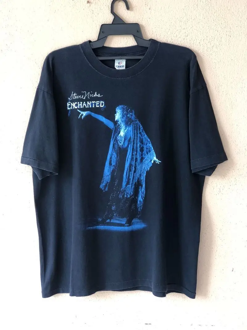 Vintage 90s Stevie Nicks Enchanted 1998 Tour For Men Women Unisex Tshirt KH4465