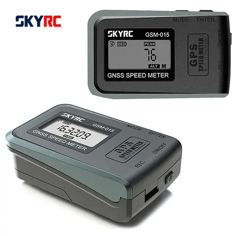 SKYRC-Medidor de velocidad para Drones, dispositivo de alta precisión, GNSS, GPS, Multirotor, FPV, Helicóptero, Avión