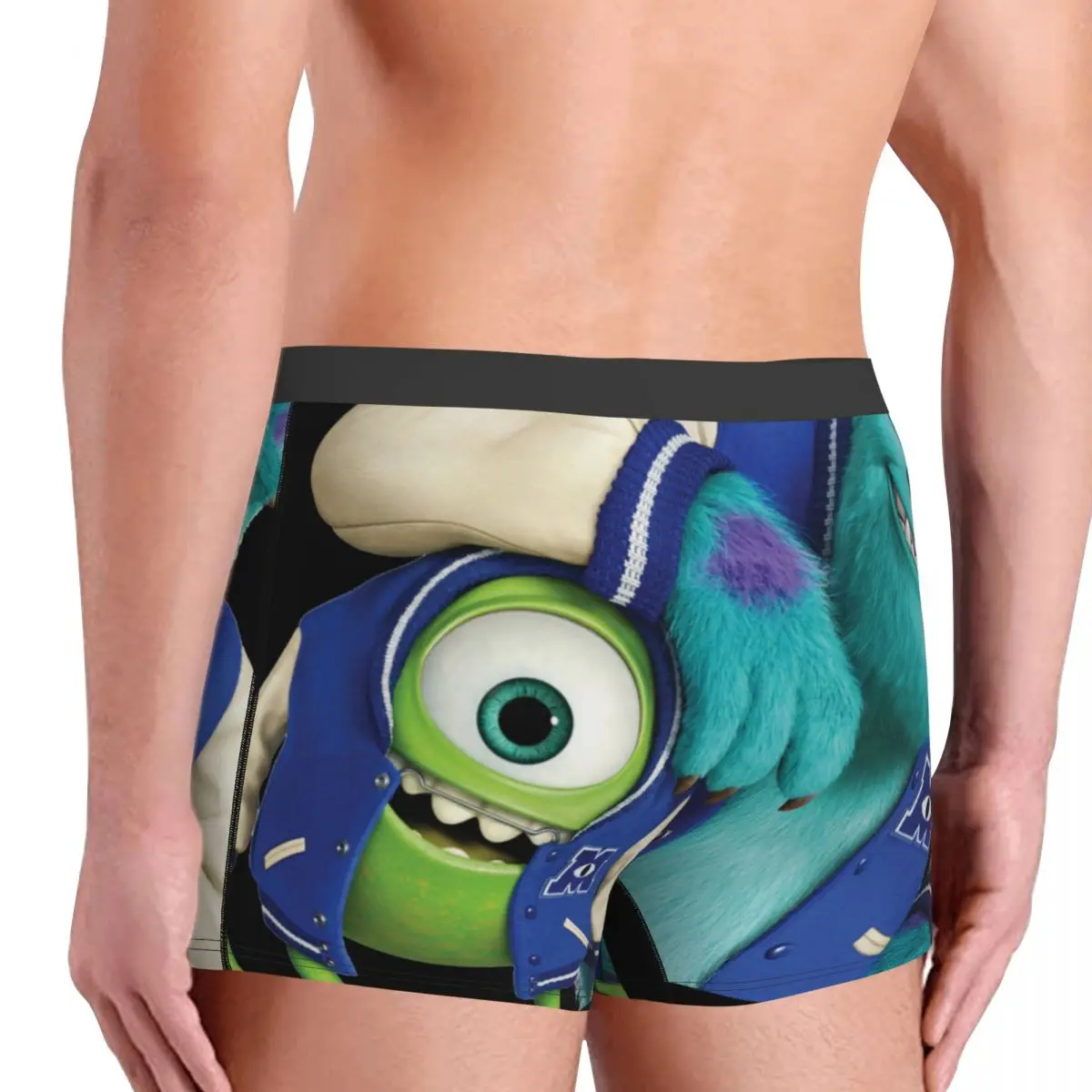 Sullivan And Mike Disney Monsters University Sullivan Underpants Cotton Panties Male Underwear Ventilate Shorts Boxer Briefs