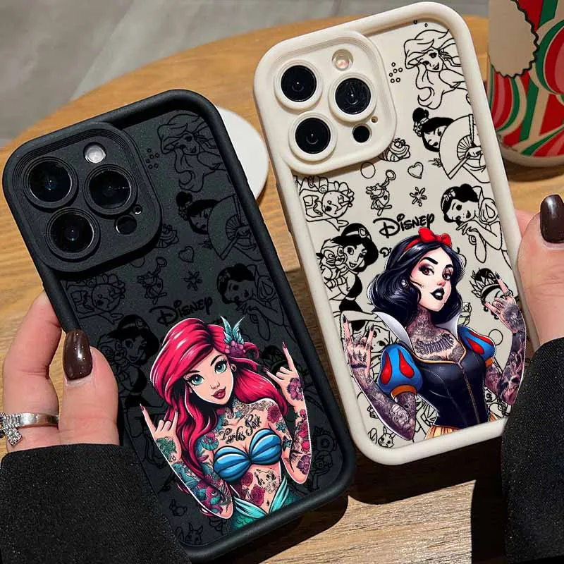 Disney Tattoo Ariel Princess For OPPO A5X 79 83 3X 60 15 57 98 94 92S 92 91 78 76 74 72 58 55 54 38 17 Eyes Ladder Phone Case
