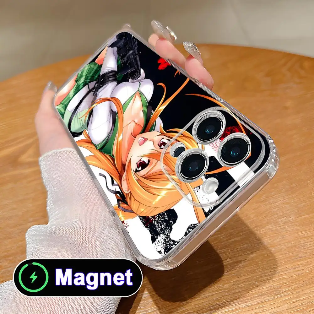 

Чехол для мобильного телефона Highschool Rei Miyamoto Clear TPU Magsafe для iPhone 17 16 15 14 13 12 11 Air Pro Max Plus Mini, цветной