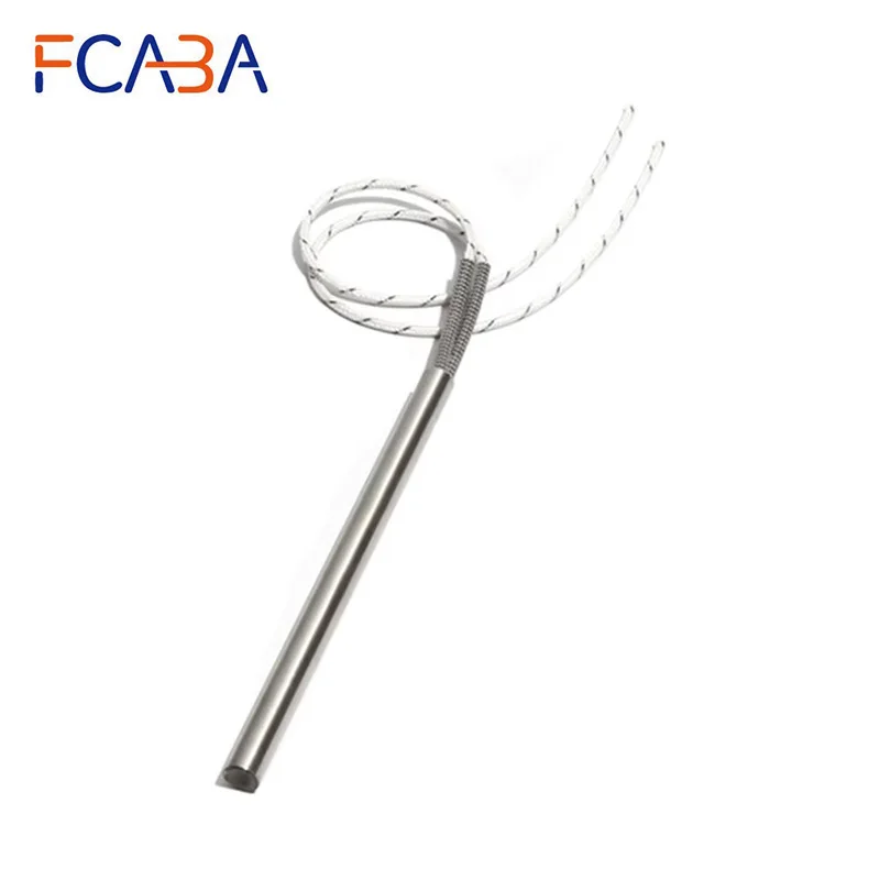 FCABA 2PCS 16mm 140~160mm 316SUS Tubular Heating Pipe 110V/220V/380V Cartridge Heaters 900W/950W/1000W/1050W Electric Element