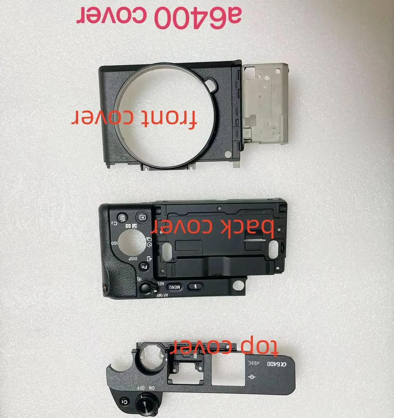 Nieuwe Originele Camera Body Shell Voor Sony A6400 A6400 Top Back Front Cover Shell Reparatie Deel
