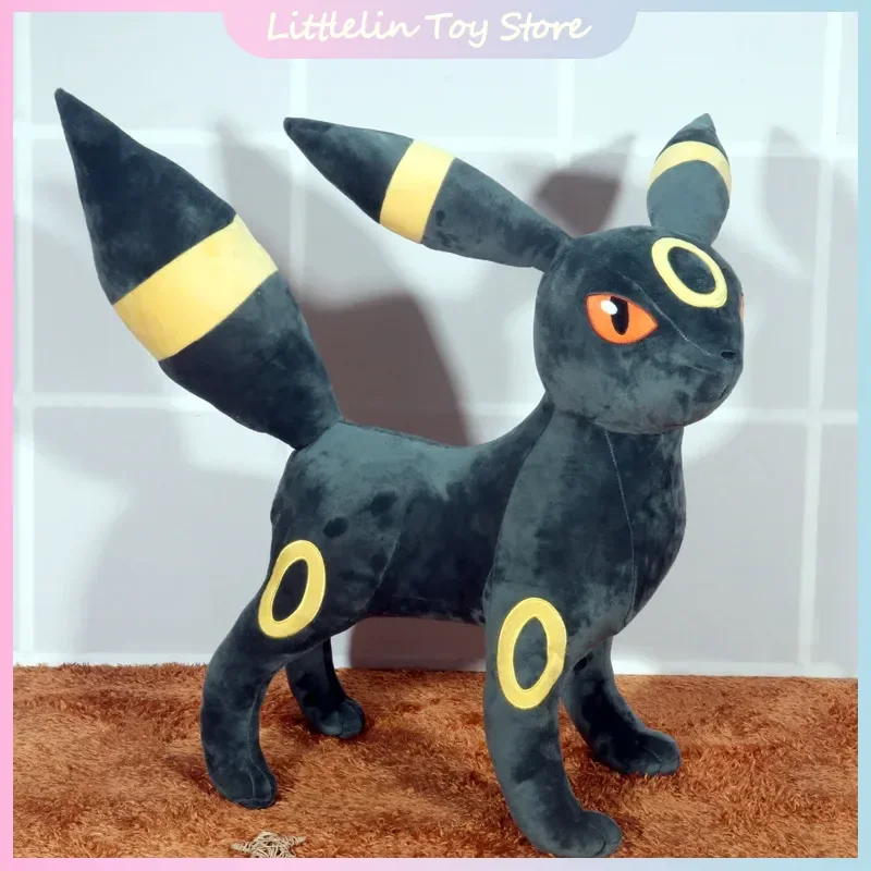 Pokemon 60cm Umbreon Espeon Glaceon Anime Peripheral Plush Doll Stuffed Animals Toys Hug Pillow Room Decoration Birthday Gift