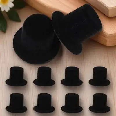 

20pcs Miniature Top Mini Decorative Craft Accessories For Diy Party Favors Resin Flocking Material Adorable Gift Kawaii Tiny