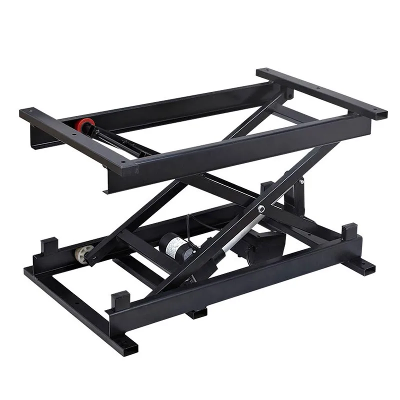 Electric Lifting Coffee Table Dining Table 24V Lifting Hardware Folding Iron Frame 300kg Bearing Capacity