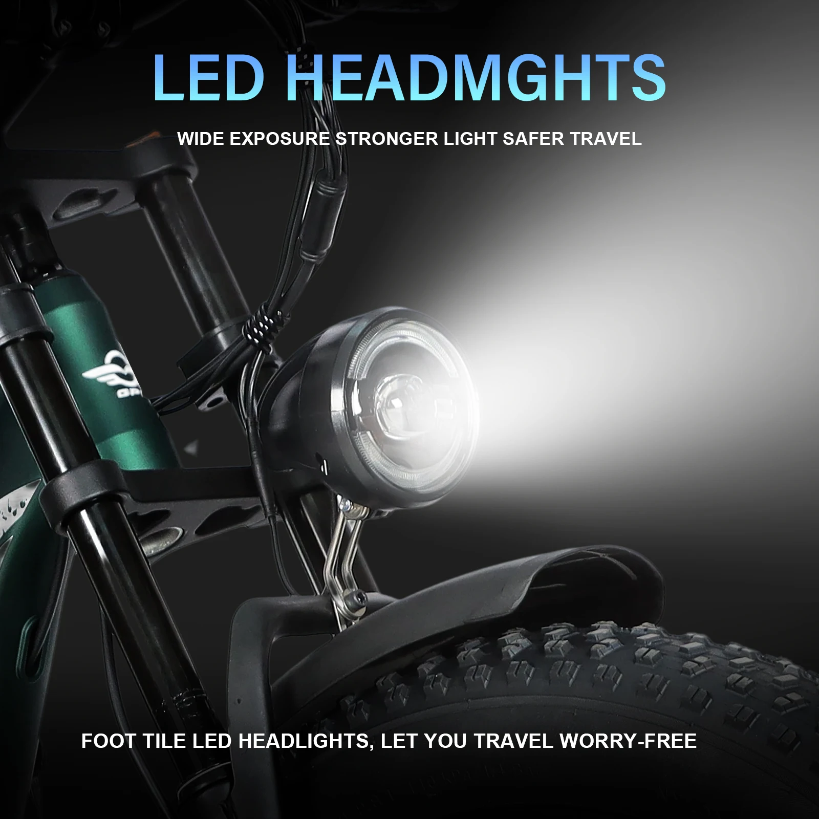 دراجة كهربائية جبلية DP2603 3000 واط محرك مزدوج 52 V32AH بطارية مدينة ركاب دورة كهربائية 26 بوصة الفرامل الهيدروليكية E-الدراجة الكبار #6