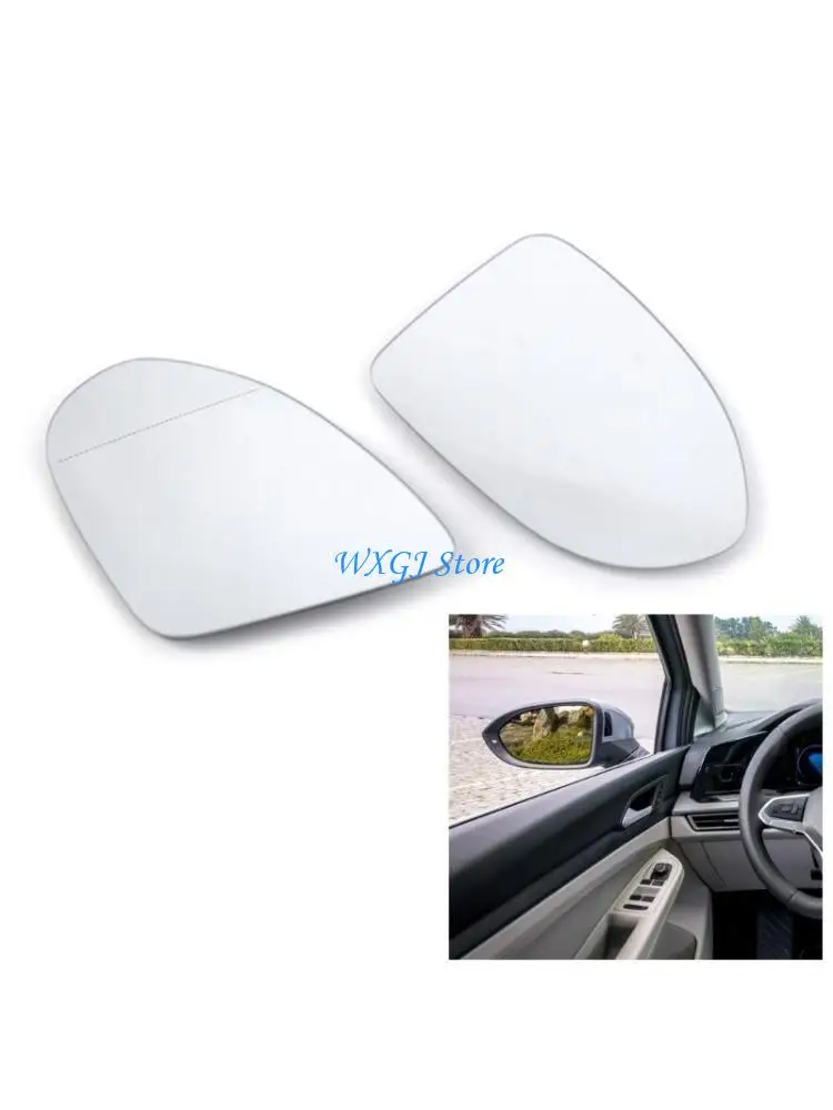 

37JE 5H0857521 Right/Left Side Auto Accessory for Golf 8 MK8 VIII GTD 2020-2024 Rear View Wing Glass